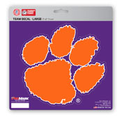 Clemson University Large Decal 8 x 8 - "Paw Print" Logo, 62634