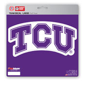 Texas Christian University Large Decal 8 x 8 - "TCU" Logo, 62660