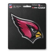 NFL - Arizona Cardinals 3D Decal 5 x 6.25 - 