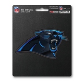 NFL - Carolina Panthers 3D Decal 5 x 6.25 - "Panther" Logo, 62768