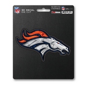 NFL - Denver Broncos 3D Decal 5 x 6.25 - "Bronco" Logo, 62773