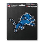 NFL - Detroit Lions 3D Decal 5 x 6.25 - "Lion" Logo, 62774
