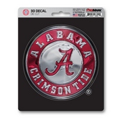 University of Alabama 3D Decal 5 x 6.25 - "Round A 'CRIMSON TIDE'" Alternate Logo, 62798