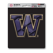 University of Washington 3D Decal 5 x 6.25 - "W" Logo, 62844