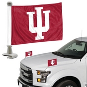 Indiana University Ambassador Flags 4 x 6 - "UI" Primary Logo, 63092