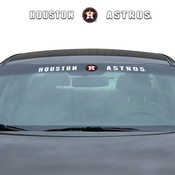 Houston Astros Sun Stripe Windshield Decal 3.25 in. x 34 in., 63159