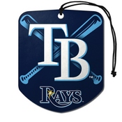 MLB - Tampa Bay Rays Air Freshener 2-pk 2.75 x 3.5 - 