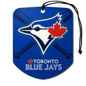 MLB - Toronto Blue Jays Air Freshener 2-pk 2.75 x 3.5 - 
