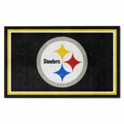 NFL - Pittsburgh Steelers 4'x6' Rug, 6318