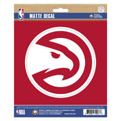 NBA - Atlanta Hawks Matte Decal 5 x 6.25, 63197