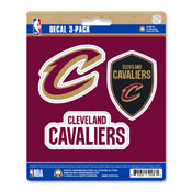 NBA - Cleveland Cavaliers Decal 3-pk 5 x 6.25, 63202