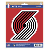 NBA - Portland Trail Blazers Matte Decal 5 x 6.25, 63272