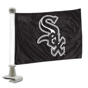 Chicago White Sox Ambassador Car Flags - 2 Pack Mini Auto Flags, 4in X 6in., 63308