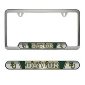 Baylor Bears Embossed License Plate Frame, 6.25in x 12.25in, 63361