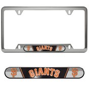 San Francisco Giants Embossed License Plate Frame, 6.25in x 12.25in, 63375
