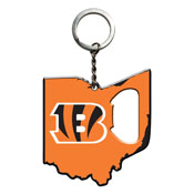Cincinnati Bengals Keychain Bottle Opener, 63416