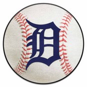 MLB - Detroit Tigers Baseball Mat 27" diameter, 6381