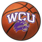 Western Carolina Basketball Mat 27" diameter, 644