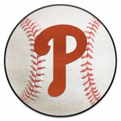 MLB - Philadelphia Phillies Baseball Mat 27" diameter, 6450