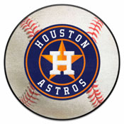 MLB - Houston Astros Baseball Mat 27" diameter, 6481