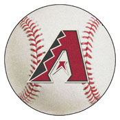 MLB - Arizona Diamondbacks Baseball Mat 27" diameter, 6510