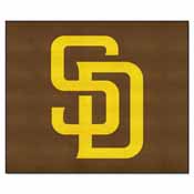 MLB - San Diego Padres Tailgater Rug 5'x6', 6536