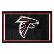 NFL - Atlanta Falcons 4'x6' Rug, 6558