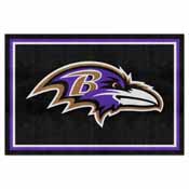 NFL - Baltimore Ravens 5'x8' Rug, 6560