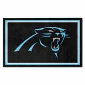 NFL - Carolina Panthers 4'x6' Rug, 6565