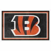 NFL - Cincinnati Bengals 4'x6' Rug, 6568