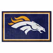 NFL - Denver Broncos 4'x6' Rug, 6573
