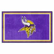 NFL - Minnesota Vikings 4'x6' Rug, 6589