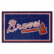 MLB - Atlanta Braves Rug 4'x6', 7047