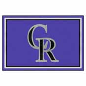 MLB - Colorado Rockies Rug 5'x8', 7056