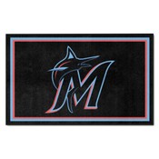 MLB - Miami Marlins Rug 4'x6', 7059