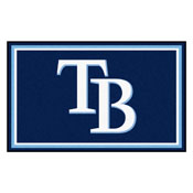 MLB - Tampa Bay Rays Rug 4'x6', 7087