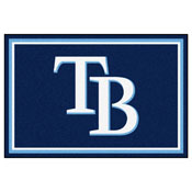 MLB - Tampa Bay Rays Rug 5'x8', 7088