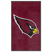 Arizona Cardinals High-Traffic Mat with Durable Rubber Backing, AGS-7766