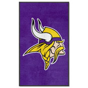 Minnesota Vikings High-Traffic Mat with Durable Rubber Backing, AGS-7768