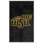 Wichita State High-Traffic Mat with Durable Rubber Backing, AGS-7803