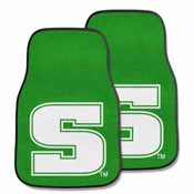 Slippery Rock 2-piece Carpeted Car Mats 17"x27", 7923