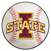 Iowa State Baseball Mat 27" diameter, 8
