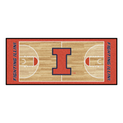 Illinois Basketball Court Runner 30"x72", 8172