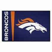 NFL - Denver Broncos Uniform Inspired Starter Rug 19"x30", 8229