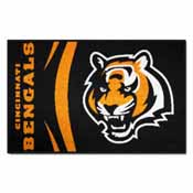 NFL - Cincinnati Bengals Uniform Inspired Starter Rug 19"x30", 8235