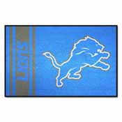 NFL - Detroit Lions Uniform Inspired Starter Rug 19"x30", 8241