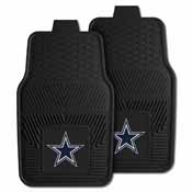 NFL - Dallas Cowboys Heavy Duty 2-Piece Vinyl Car Mats 17"x27", 8274