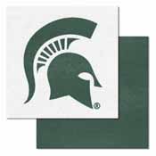 Michigan State Carpet Tiles 18"x18" tiles, 8520