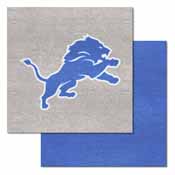 NFL - Detroit Lions Carpet Tiles 18"x18" tiles, 8558