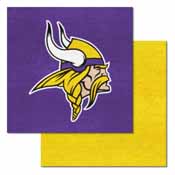 NFL - Minnesota Vikings Carpet Tiles 18"x18" tiles, 8560